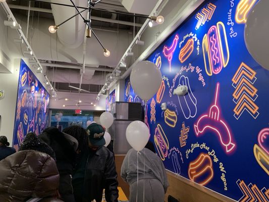 The Little Hot Dog Wagon by null