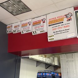 Super Pizza Veloz - Menu April 2023