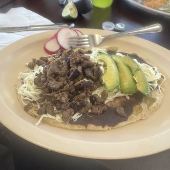 La Estancia Mexican Restaurant - Memela de Asada - Mexican Near Me - Glendale, California