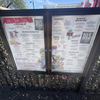 18bin - Outside Menu - Bars Near Me - Las Vegas, Nevada 18bin - Outside Menu - Bars Near Me - Las Vegas, Nevada