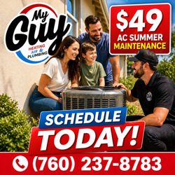 My Guy Heating, Air & Plumbing - ac repairs escondido