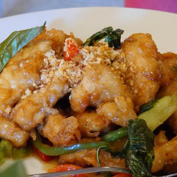 May Thai Kitchen - Crispy Garlic Chicken - Thai Near Me - Crystal Lake, Illinois May Thai Kitchen - Crispy Garlic Chicken - Thai Near Me - Crystal Lake, Illinois