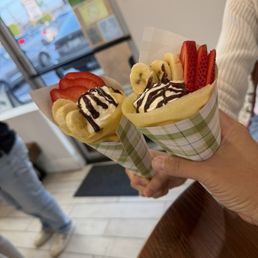 Strawberry and banana Strawberry and banana