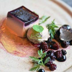 Lickfold Inn - Foie gras, blackberry and juniper - Lickfold Inn