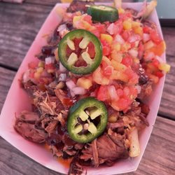 Pork Junkies - Pulled Pork French Fries at Death Ridge Brewery