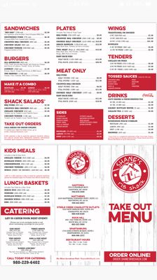 Menu photo 1 Shane's Rib Shack Spartanburg, SC Menu photo 1 Shane's Rib Shack Spartanburg, SC