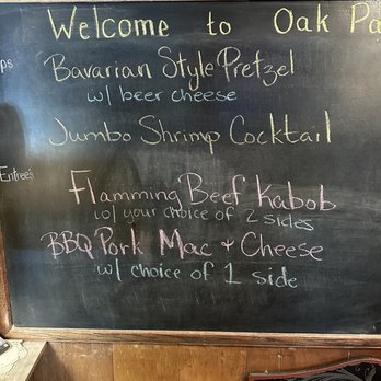 Oak Park Tavern - Daily specials - Seafood Near Me - Mansfield, Ohio Oak Park Tavern - Daily specials - Seafood Near Me - Mansfield, Ohio