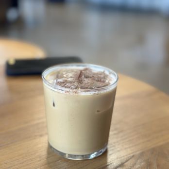 Work in Progress - Hazelnut Toffee Latte - Wine Bars Near Me - Costa Mesa, California