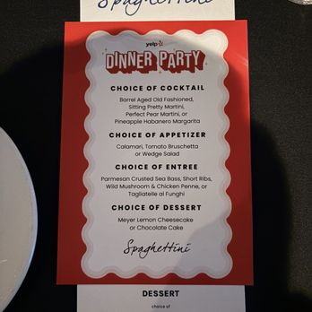 Yelp Elite Dinner Party: Spaghettini - Yelp Events Near Me - Seal Beach, California Yelp Elite Dinner Party: Spaghettini - Yelp Events Near Me - Seal Beach, California