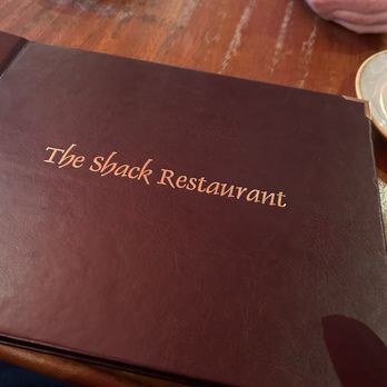 Shack Restaurant - Menu front - Irish Near Me - Dublin, D