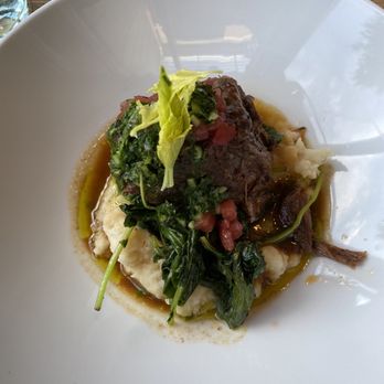 The Select - 2nd course Braised Short Rib - Mediterranean Near Me - Sandy Springs, Georgia