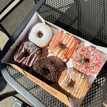 Duck Donuts - French toast, sunrise, strawberry confetti, chocolate covered strawberry, chocolate explosion, cinnamon bun - Donuts Near Me - West Chester, Pennsylvania