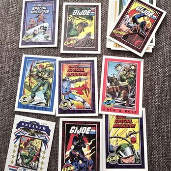 Rose Bowl Flea Market - 1991 Impel GI JOE trading cards. 25 cents each - Flea Markets Near Me - Pasadena, California Rose Bowl Flea Market - 1991 Impel GI JOE trading cards. 25 cents each - Flea Markets Near Me - Pasadena, California