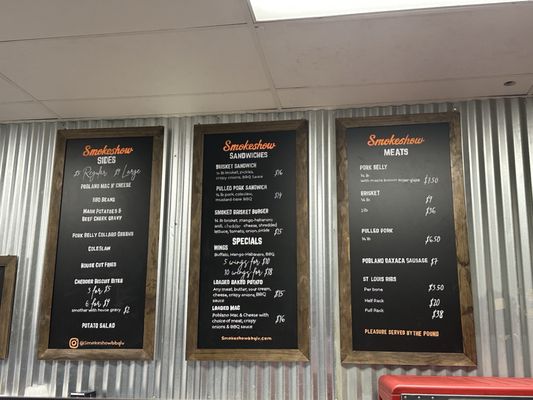 Menu photo 1 Smokeshow BBQ Henderson, NV