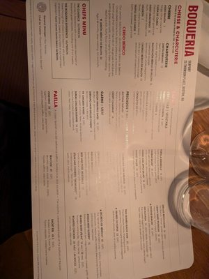 Menu photo 1 Boqueria Seaport Boston, MA Menu photo 1 Boqueria Seaport Boston, MA
