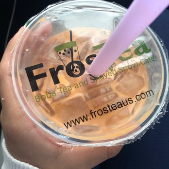Frostea - Thai milk tea with popping boba - Bubble Tea Near Me - San Francisco, California