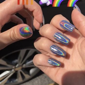 Nail 45 - Holographic nails - Nail Salons Near Me - Los Angeles, California