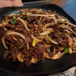 Stir fried bulgogi Stir fried bulgogi