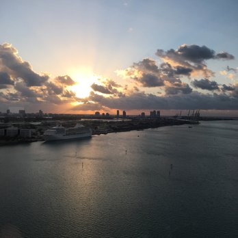 InterContinental Miami - View outside our window - Hotels Near Me - Miami, Florida