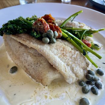 Moonraker Restaurant - Filet of Petrale Sole - New American Near Me - Pacifica, California Moonraker Restaurant - Filet of Petrale Sole - New American Near Me - Pacifica, California