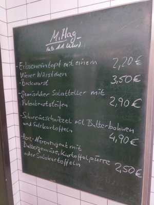 Menu photo 3 Polizeikantine Marzahn Berlin, BE