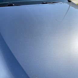 Dirt on the hood of my car Dirt on the hood of my car
