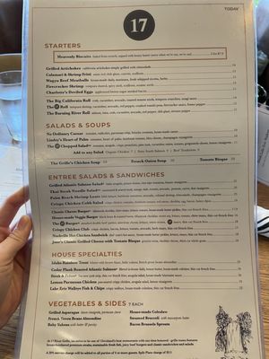 Menu photo 6 17 River Grille Chagrin Falls, OH
