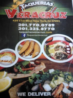 Menu photo 5 Taquerias Veracruz West New York, NJ Menu photo 5 Taquerias Veracruz West New York, NJ