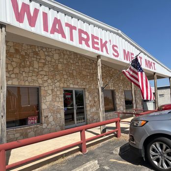 WIATREKS MEAT MARKET - a car parked outside - Meat Shops Near Me - Poth, Texas WIATREKS MEAT MARKET - a car parked outside - Meat Shops Near Me - Poth, Texas