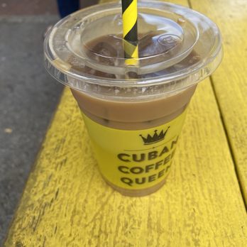 Cuban Coffee Queen Waterfront - Cafe con Leche (Cuban Coffee with almond  Milk) - Coffee & Tea Near Me - Key West, Florida