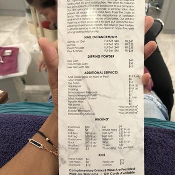 Beauty Nail Bar - Menu - Nail Salons Near Me - Houston, Texas Beauty Nail Bar - Menu - Nail Salons Near Me - Houston, Texas