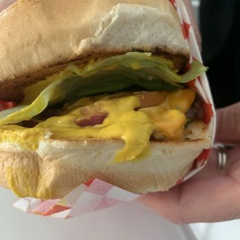 Cheesy Bite - Cheeseburger no mayo extra mustard - Pizza Near Me - Richmond, Texas