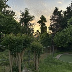 Upton Hill Regional Park - Sun is setting.