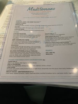 Menu photo 1 Mediterrano Naples, FL Menu photo 1 Mediterrano Naples, FL