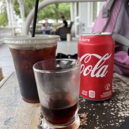 Porch sippin' on this warm summer morning. Porch sippin' on this warm summer morning.