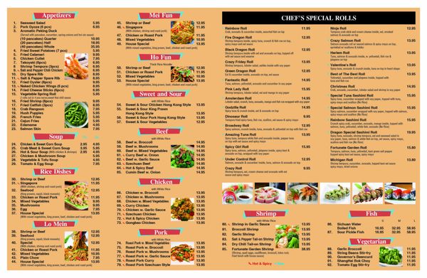 Menu photo 8 Fortunate Garden South Bend, IN Menu photo 8 Fortunate Garden South Bend, IN