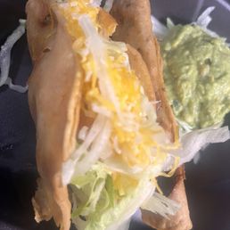 Two Hard Shell Tacos Plate