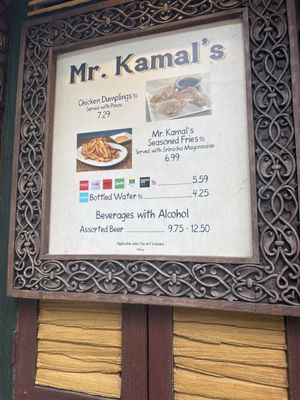 Menu photo 1 Mr. Kamal's Orlando, FL Menu photo 1 Mr. Kamal's Orlando, FL