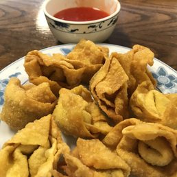 Egg Rolls.  The pork inside looked, felt, and tasted like kangaroo.