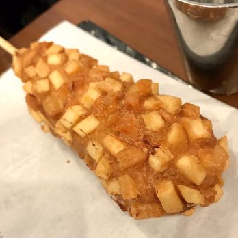 The Basac - Regular Basac Corndog with Potato - Korean Near Me - Flushing, New York The Basac - Regular Basac Corndog with Potato - Korean Near Me - Flushing, New York