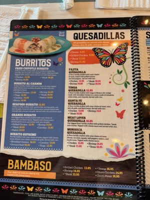 Menu photo 4 Monarca Mexican Restaurant Columbus, GA