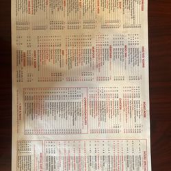 Hong Dragon - All day menu