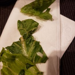Brown, soggy green, old lettuce. I started to pick out the bad parts but realized the entire container looked like this. Brown, soggy green, old lettuce. I started to pick out the bad parts but realized the entire container looked like this.