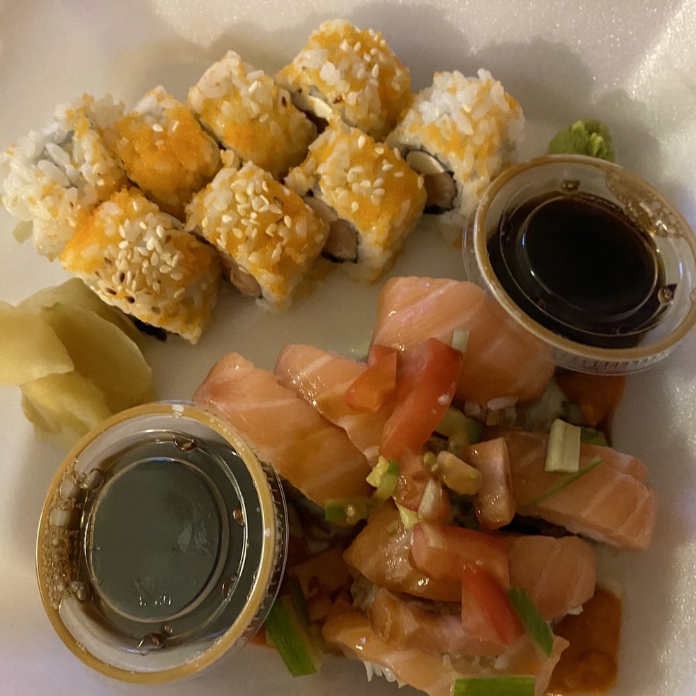 Sushi Zen - Philadelphia Roll and Pink Panther Roll - Sushi Bars Near Me - Savannah, Georgia Sushi Zen - Philadelphia Roll and Pink Panther Roll - Sushi Bars Near Me - Savannah, Georgia