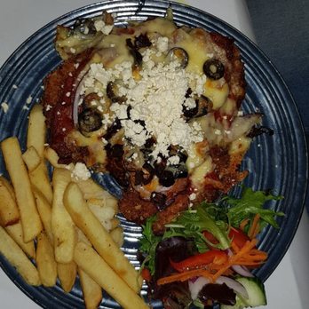 North Kapunda Hotel - The Godfather 300gms Chicken Schnitzel - Bars Near Me - Kapunda, SA North Kapunda Hotel - The Godfather 300gms Chicken Schnitzel - Bars Near Me - Kapunda, SA