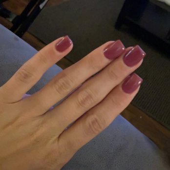 Forever Nails & Spa - Acrylic with Gel polish on top and slight coffin shape. Technichan is Wendy - Skin Care Near Me - Valencia, California Forever Nails & Spa - Acrylic with Gel polish on top and slight coffin shape. Technichan is Wendy - Skin Care Near Me - Valencia, California