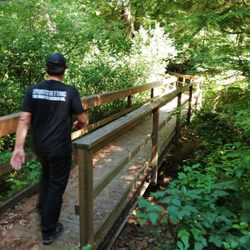 Mike Miller Trail - Love boardwalk bridges!