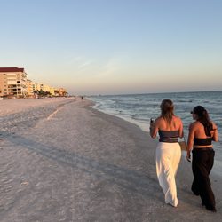 Taking a walk on Redington Beach