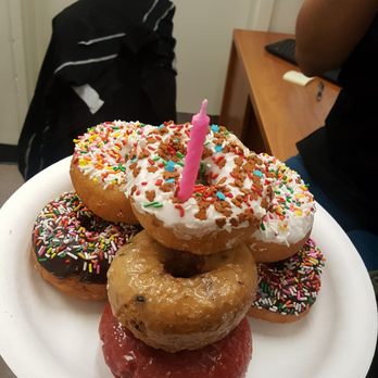 Painted Dough - Birthdays are better with cake donuts! - Donuts Near Me - Chino, California Painted Dough - Birthdays are better with cake donuts! - Donuts Near Me - Chino, California