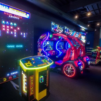 Topgolf - Arcade on the first floor for kids to enjoy - Golf Near Me - Roseville, California Topgolf - Arcade on the first floor for kids to enjoy - Golf Near Me - Roseville, California